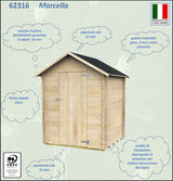 Casetta Bh16 Marcella 146x130 mm PSC pefc