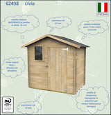 Casetta Bh16 Livia 198x130 cm PSC+F pefc color larice
