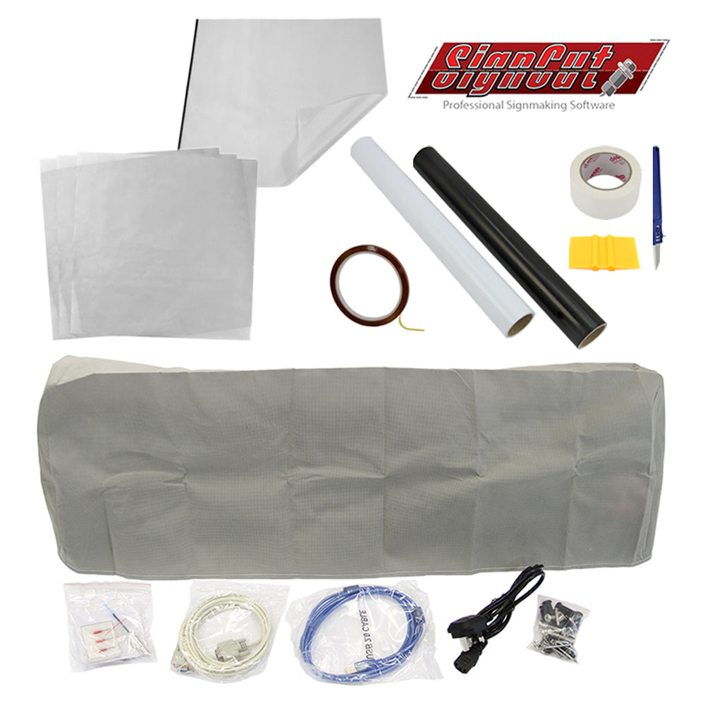 Plotter da Taglio Vinile 72cm & Pressa a Caldo per Sublimazione su Magliette PixMax