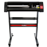 Pressa a caldo 5 in 1 con struttura nera, display rosso e rullo per vinile, ideale per taglio e stampa di materiali creativi