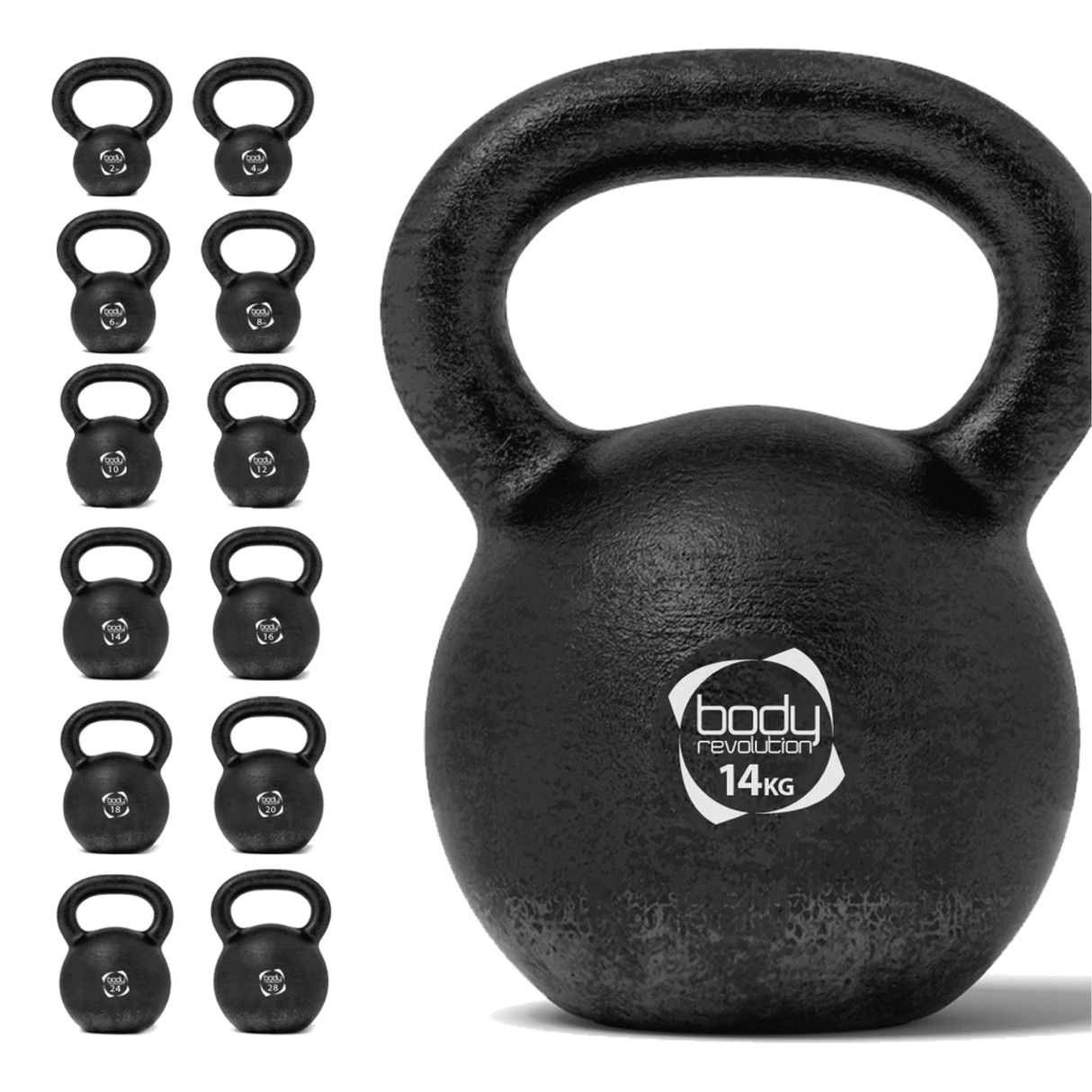Kettlebell in ghisa 14 kg