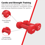 Manubri in neoprene 2 x 2 kg