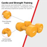 Manubri in neoprene 2 x 6 kg