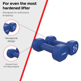 Manubri in neoprene 2 x 2,5 kg