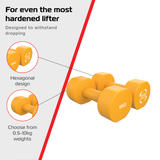 Manubri in neoprene 2 x 6 kg