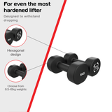 Manubri in neoprene 2 x 5 kg