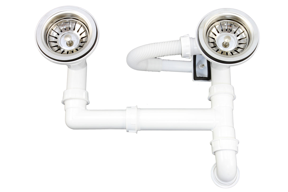 Lavello da cucina in acciaio inossidabile di alta qualità e rubinetto Victoria