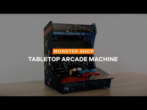 Mini Macchina Arcade con 1299 Giochi Anni 80-90