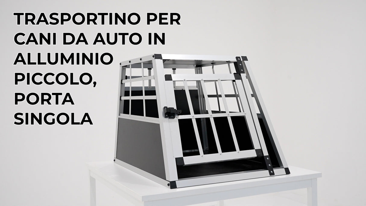 Gabbia per Cani per Auto Singola - Media