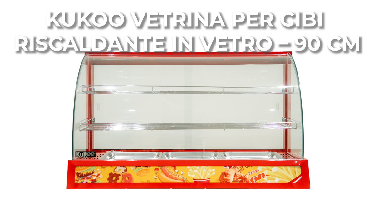 Vetrina Scaldavivande KuKoo Elettrica 90cm