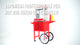 KuKoo Macchina a Vapore per Hot Dog in Acciaio Inox con Carrello