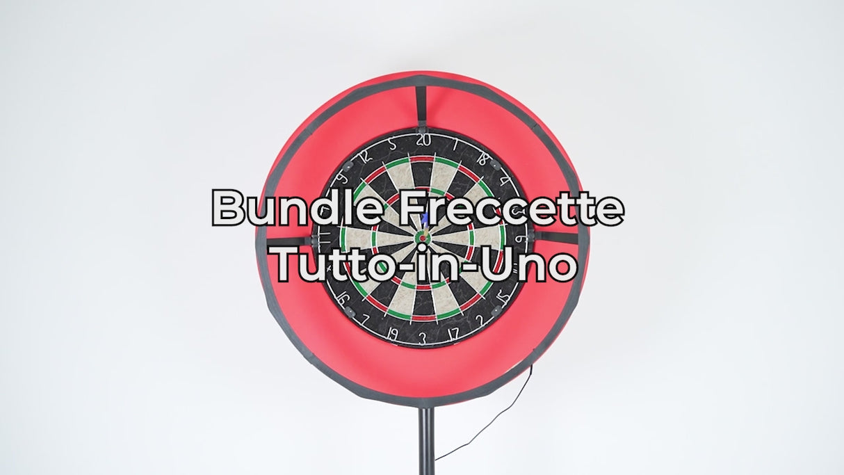 Set Bersaglio Freccette con Illuminazione LED