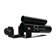 Supporto T-Bar Row Landmine Body Revolution in metallo nero lucido, design robusto con tubi cilindrici per esercizi di resistenza