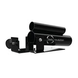 Supporto T-Bar Row Landmine Body Revolution in metallo nero lucido, design robusto con tubi cilindrici per esercizi di resistenza
