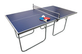 Tavolo da Ping Pong Pieghevole con Kit Racchette e Palline