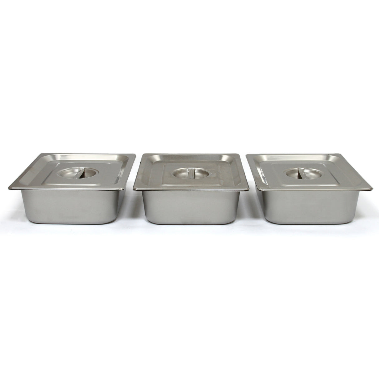 Espositore a Bagnomaria in Acciaio Inox con 3 Vaschette - KuKoo