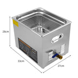 Pulitore ad ultrasuoni T-Mech - 10L