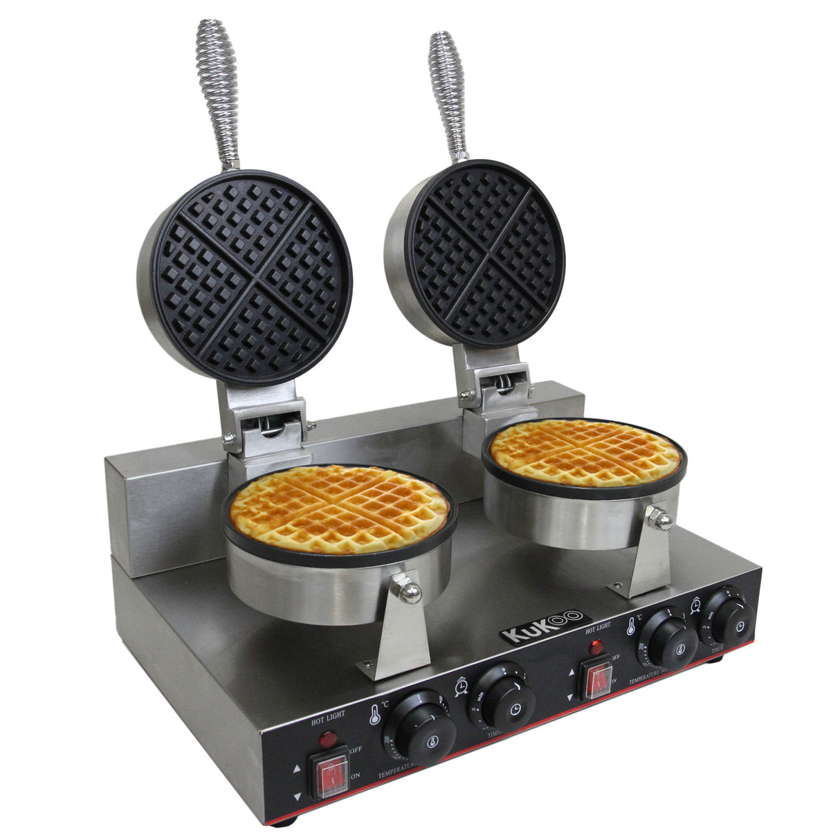 Piastra per Waffle Doppia KuKoo