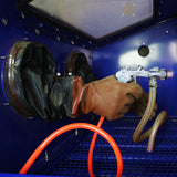 Macchina per la Verniciatura a Polvere Elettrostatica T-Mech & Forno di Polimerizzazione & Cabina di Sabbiatura 220L