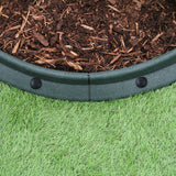 Bordatura da Giardino Flessibile 1.2m - Verde - Quantità - 4