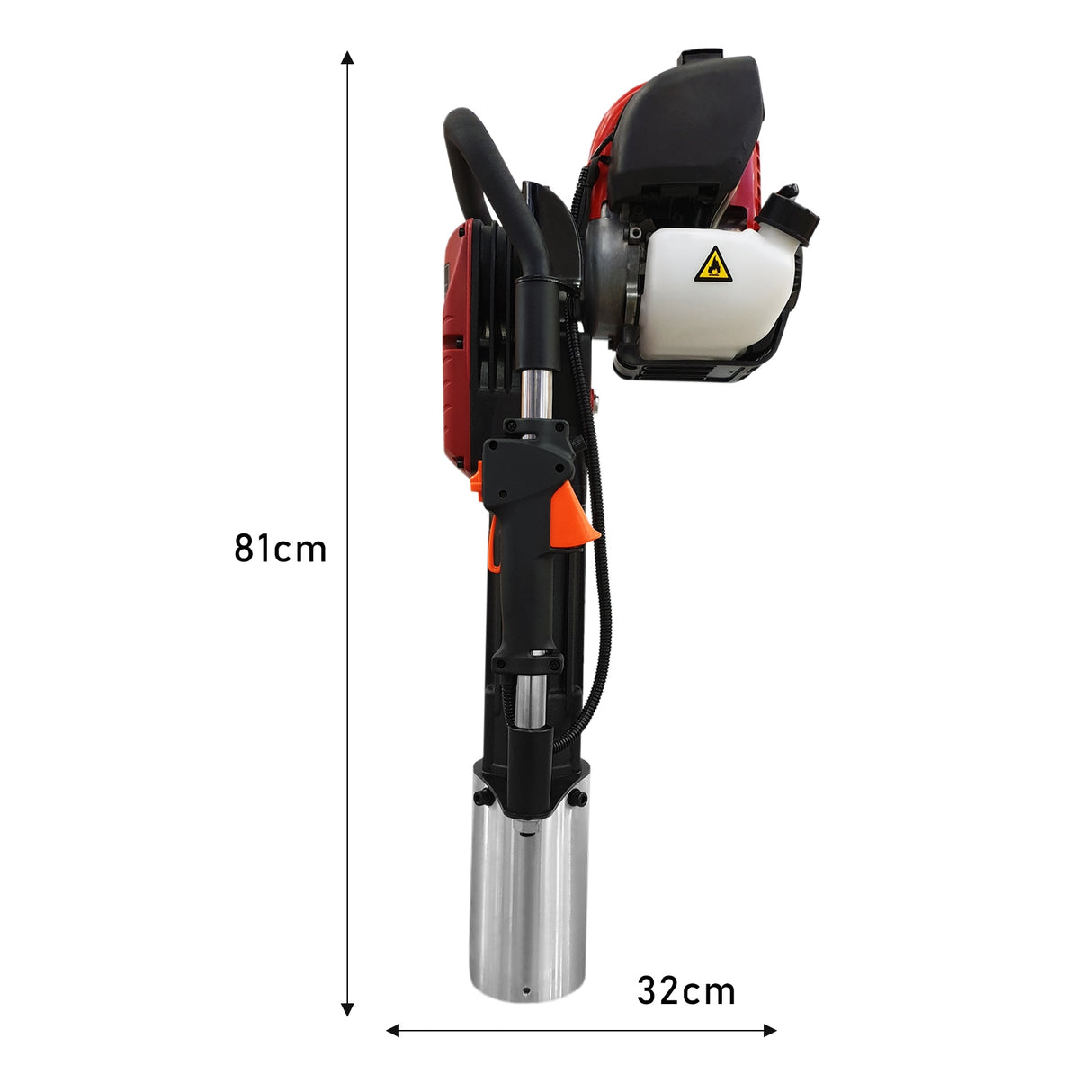 Trivella T-Mech per la terra e Fora terra per il montaggio di pali a 4 tempi da 120 mm