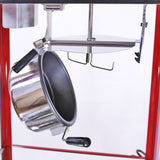 Macchina per Popcorn Acciaio Inox KuKoo & Carrello